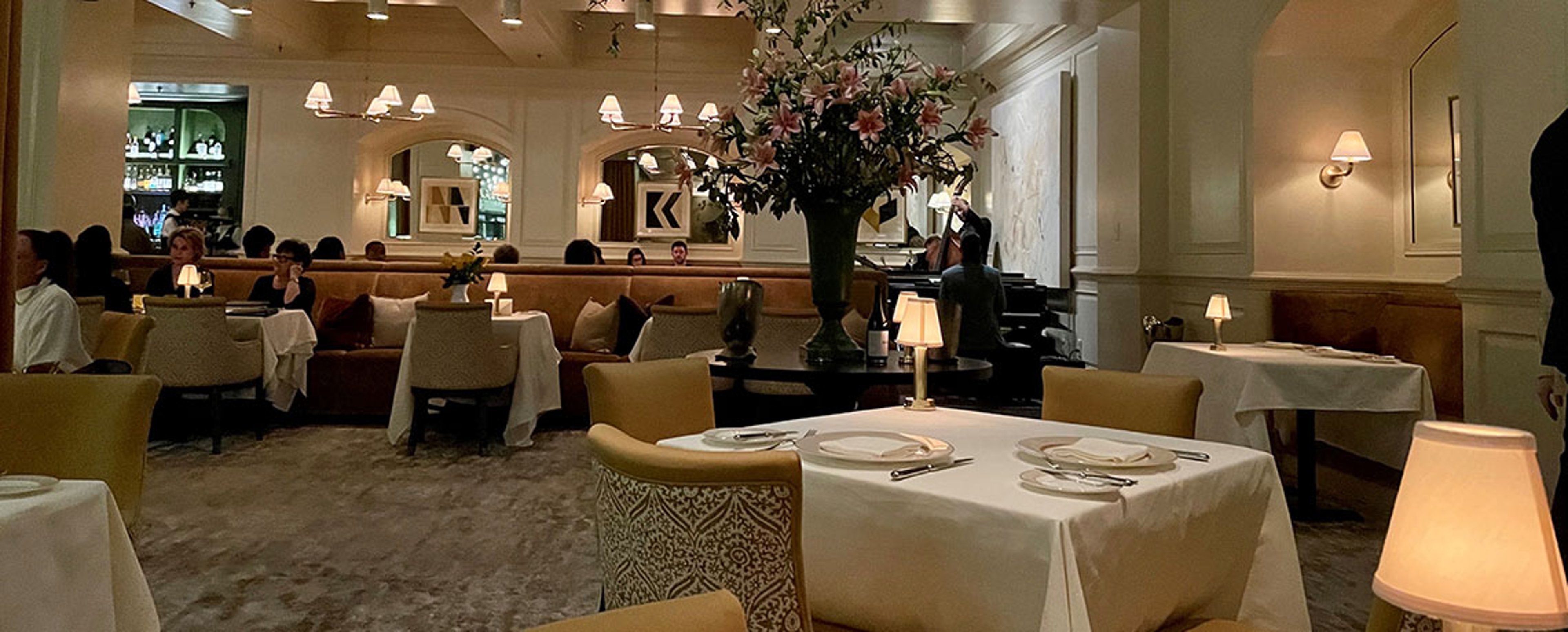 The AAA Four Diamond Charleston Grill combines a sophisticated atmosphere with warm Southern hospitality.  Photo by Stacy Tillilie 