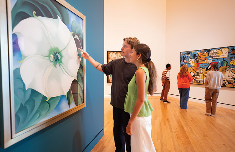 Crystal Bridges Museum art