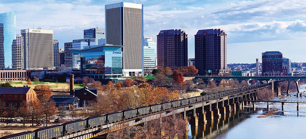 Richmand, Virgina skyline