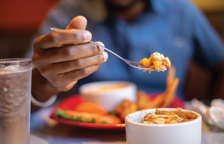 Mama J’s Kitchen specializes in soul food