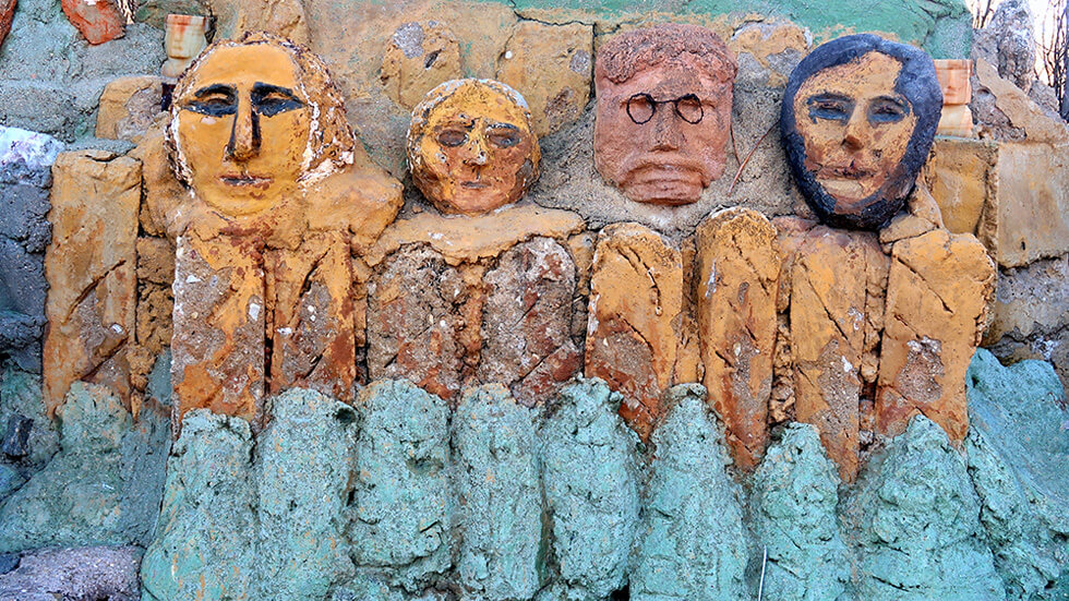Florence Deeble's Mount Rushmore (Lucas, Kansas)
