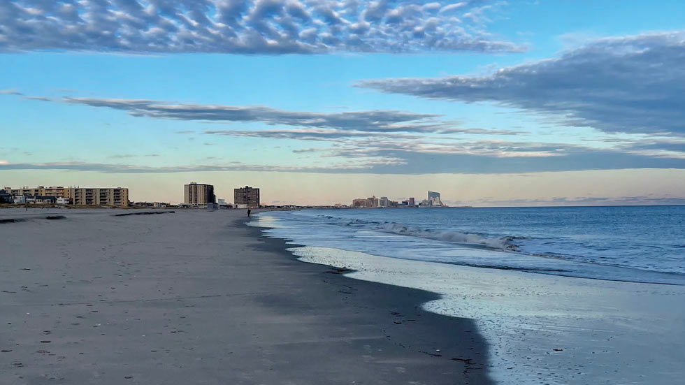 Longport’s location on the southern end of Absecon Island makes for peaceful beach time