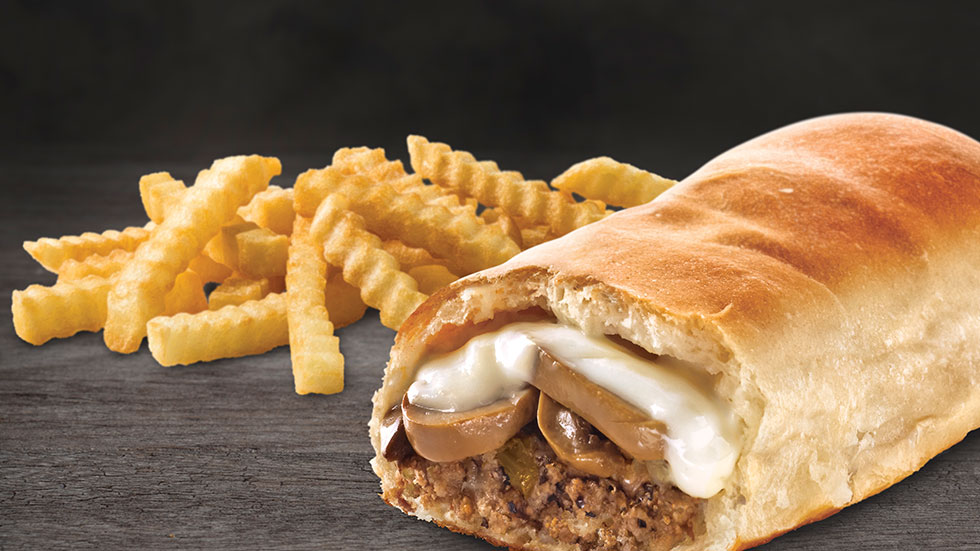 Swiss Mushroom Runza Sandwich. Courtesy Of Runza Restaurants