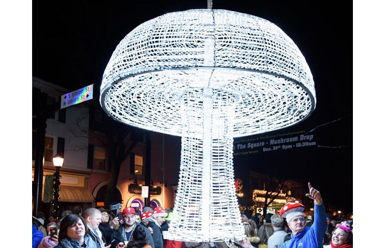 Mushroom light display