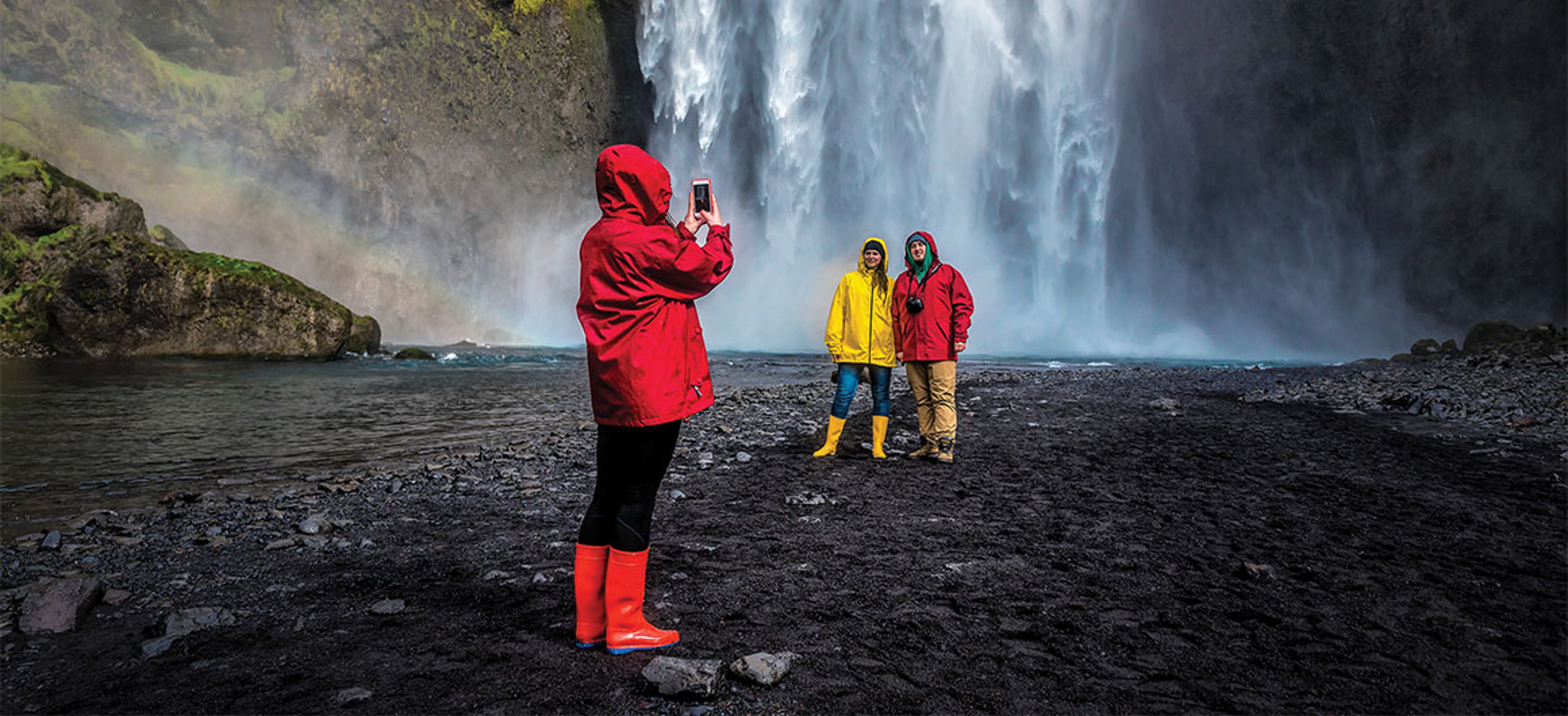 Skogafoss waterfall in Iceland