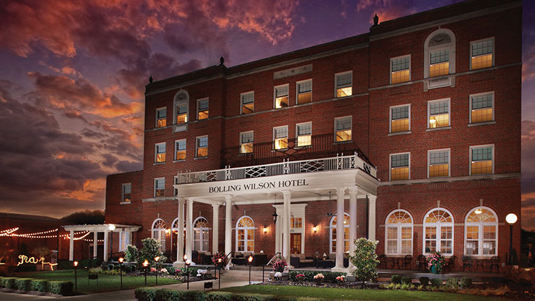 Bolling Wilson Hotel; photo courtesy of visit Wytheville