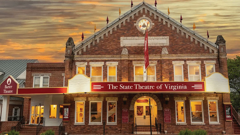 Barter Theatre; photo courtesy of friends of Southwest Virginia