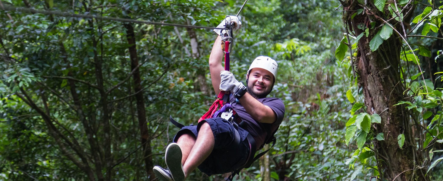 Zip line canopy tours in Costa Rica