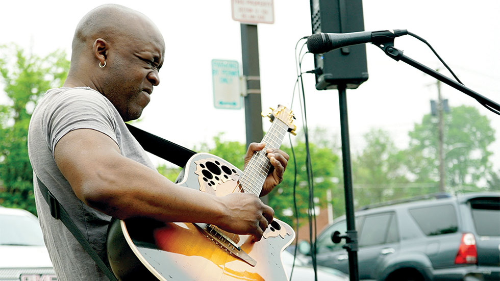 Man playing guitar