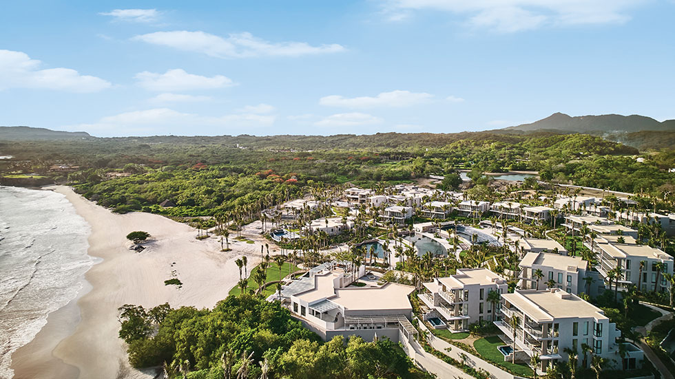 Auberge Susurros del Corazón resort in Punta de Mita, Mexico, hosts a Raicilla Master Class and community dinner. Courtesy of Auberge Resorts Collection