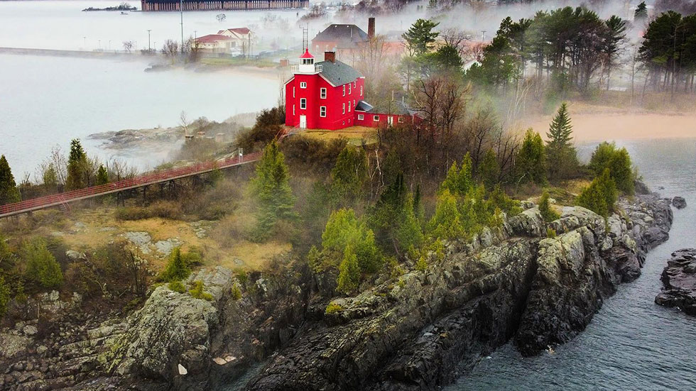 Marquette Harbor Lighthouse. Photo Courtesy of Up Travel