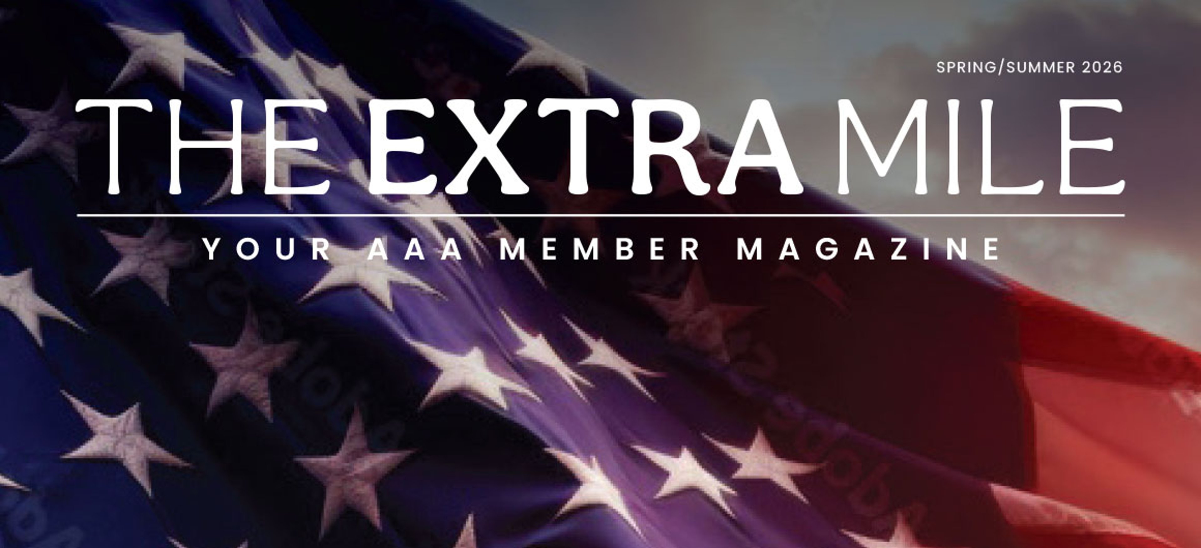 The Extra Mile Spring Summer 2026 magazine cover