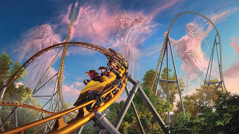 Pantheon Busch Gardens Williamsburg, Virginia