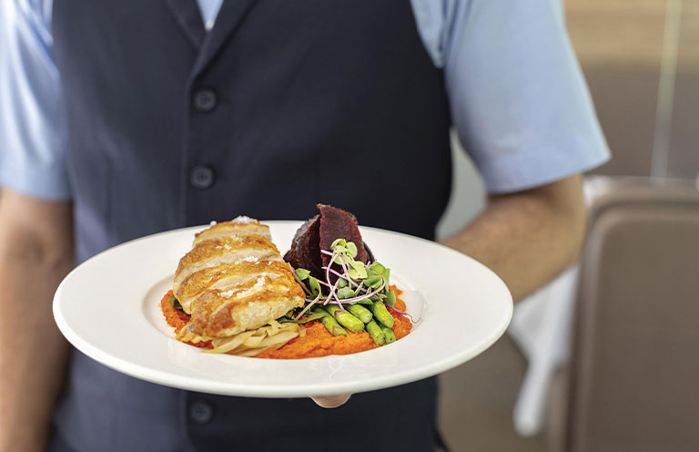 meal on a plate