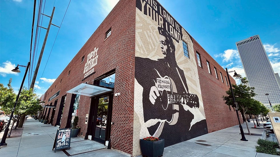 Woody Guthrie Center Courtesy of the Woody Guthrie Center