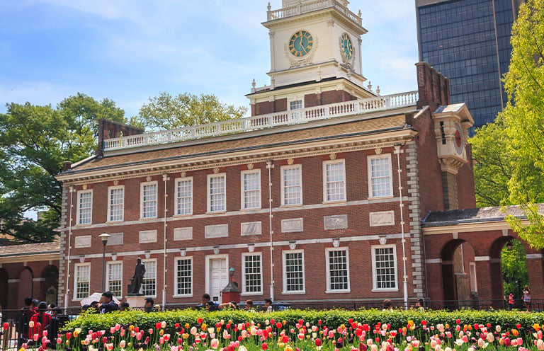 Independence Hall in Philadelphia