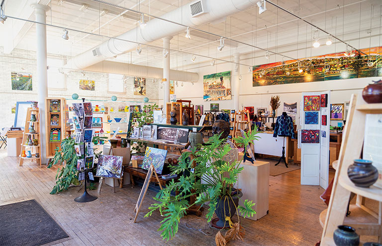 Buxton & Landstreet Gallery and Studios in Thomas