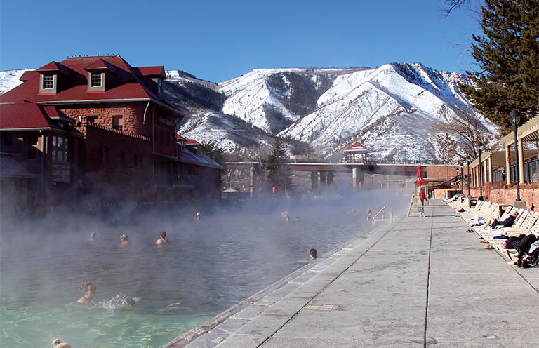 The Grand Pool at Glenwood Hot Springs Resort