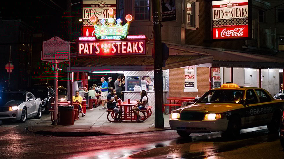 Philly Cheesesteak Pats