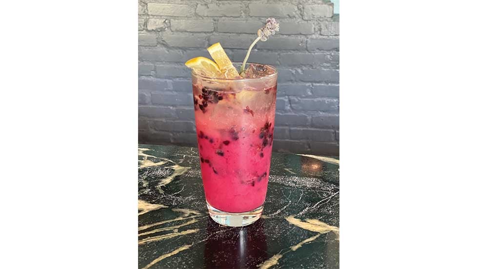 Blackberry Lavender Lemonade