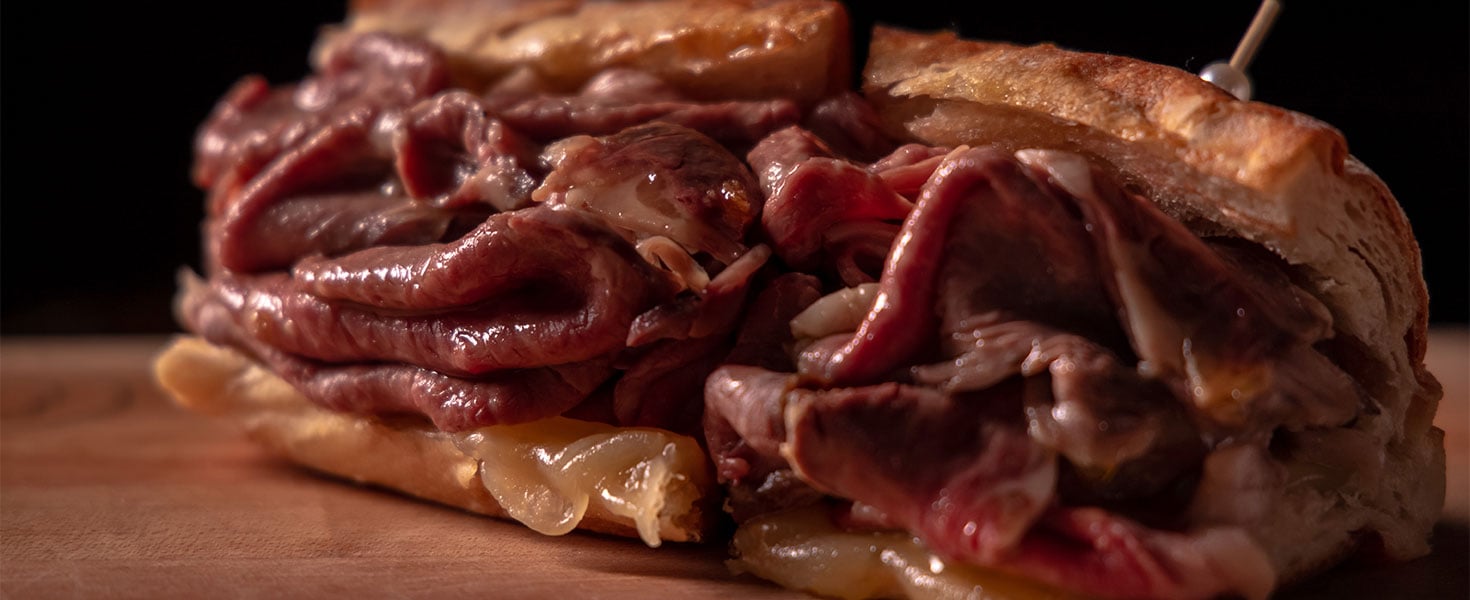 prime rib sandwich