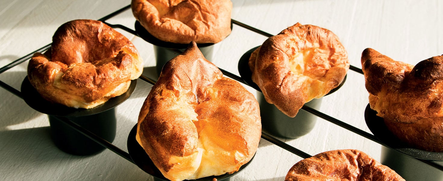 Popovers from Jordan Pond House at Acadia National Park