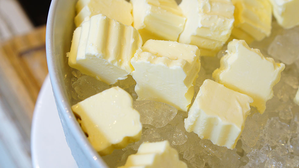Iced butter