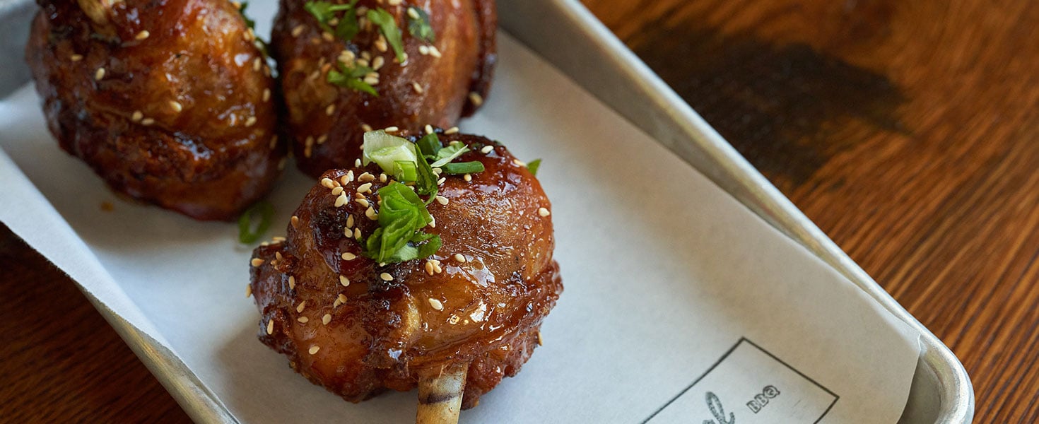 Sour Orange Glazed Smoked Chicken Drumsticks