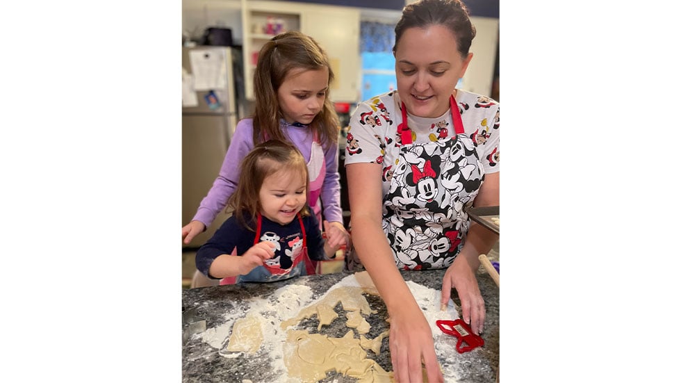 Making Soft Christmas Cookies