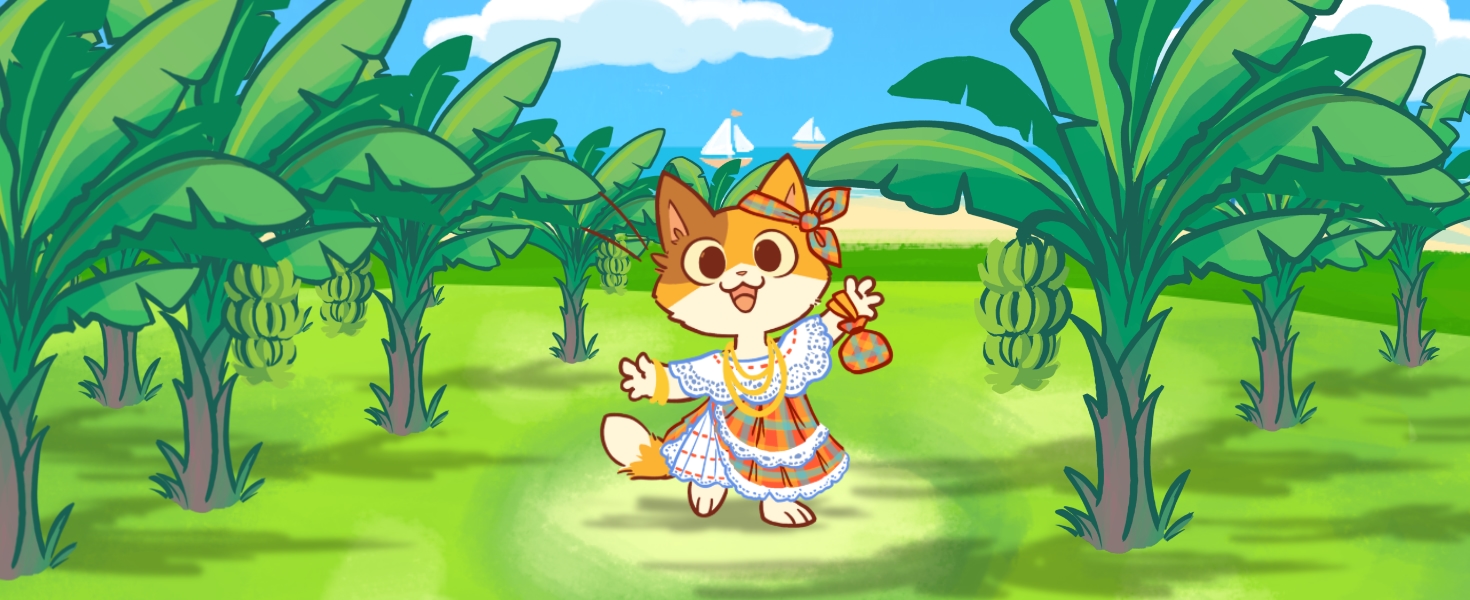 KeeKee in the Caribbean