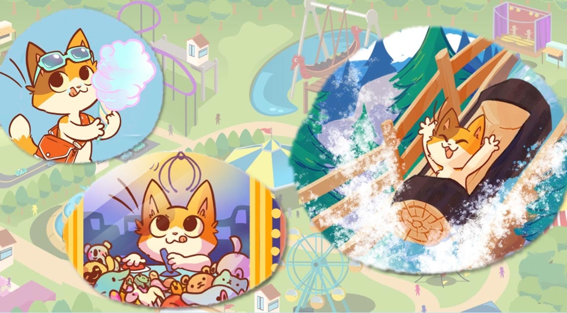 KeeKee at theme parks