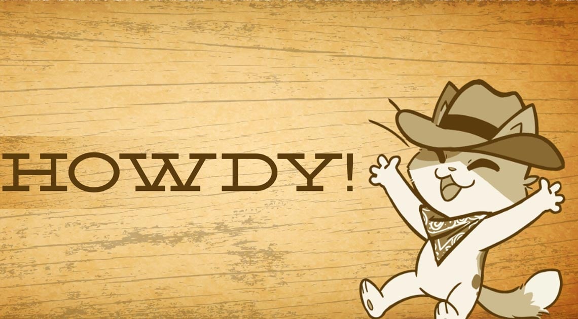 KeeKee saying Howdy