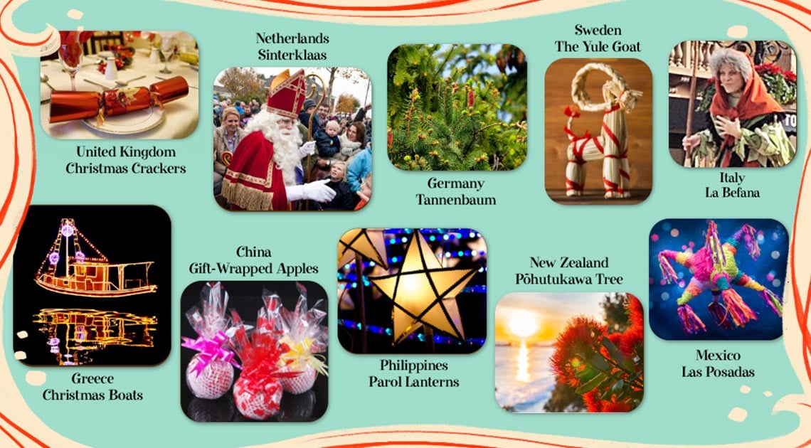 KeeKee Holiday Traditions worldwide