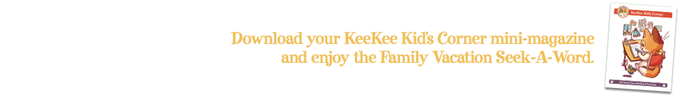 KeeKee's Corner Link to Whole Family Travel Planning activity page