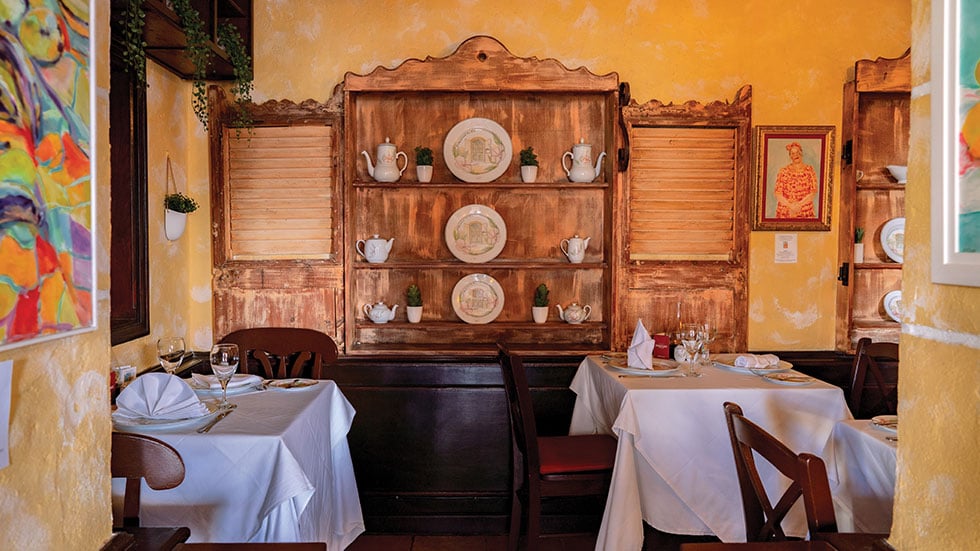 A meal at L’Auberge Gourmande tastes and looks like Paris. Photo by Clément Louineau
