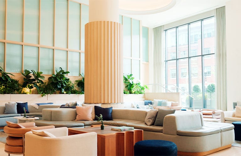 The Morrow Hotel lobby
