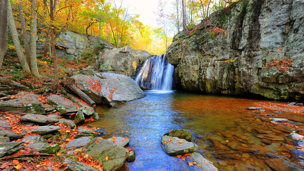Kilgore Falls in Maryland