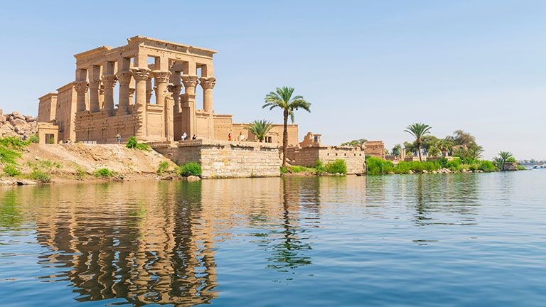 Temple of Philae Lake Nasser Agilkia Island