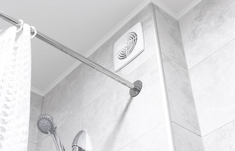 air vent in bathroom
