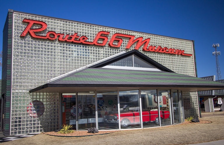 Route 66 museum on Oklahoma City