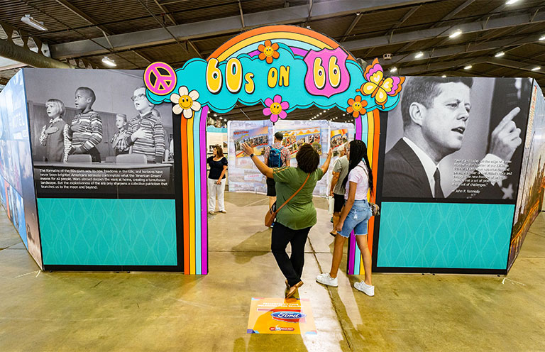 1960 exhibit at rt 66 fest