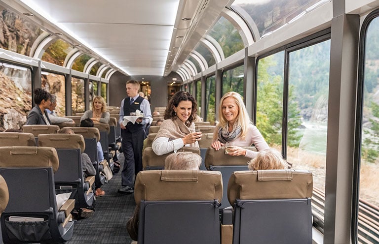 Rocky Mountaineer train