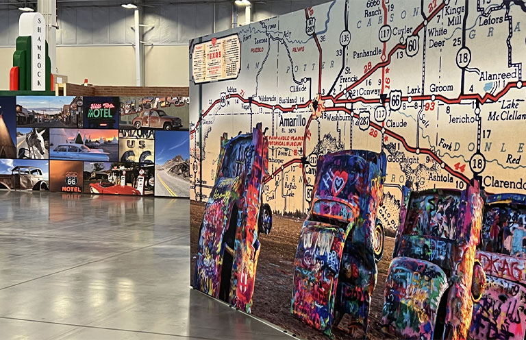 Route 66 map
