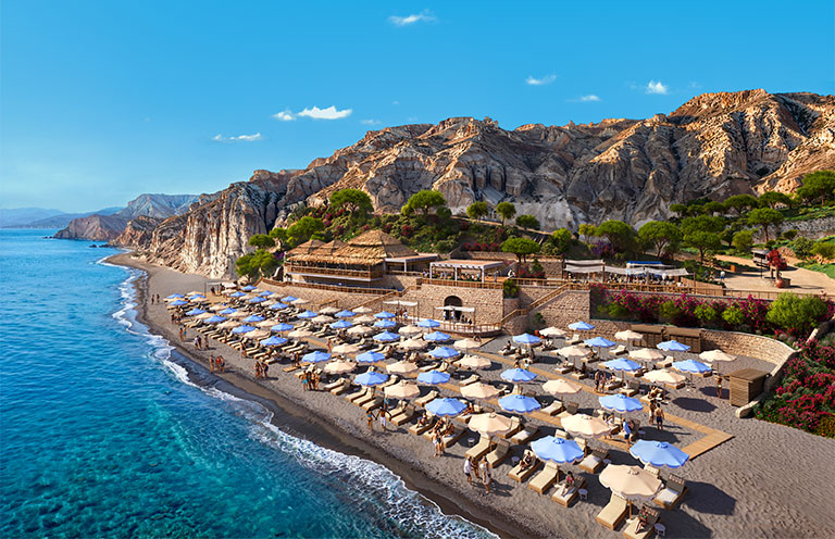 Royal Beach Club Santorini