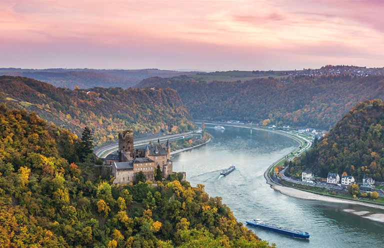 Rhine River in Germany