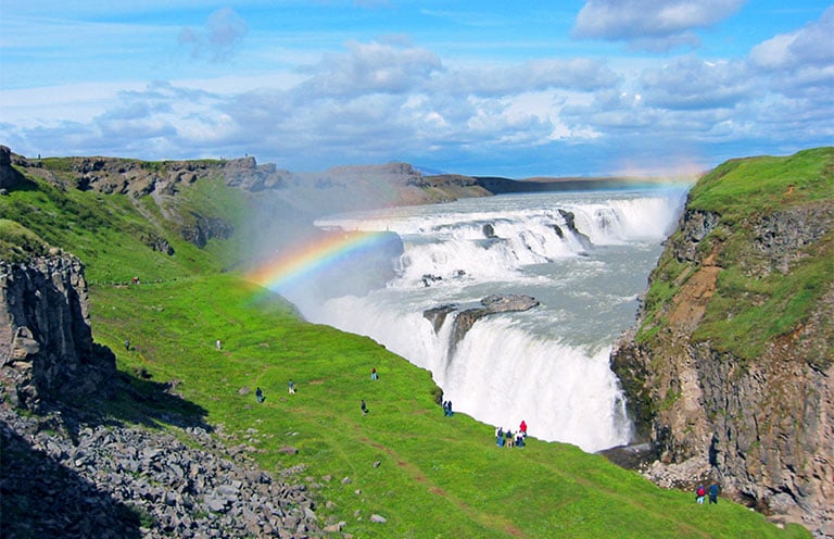 Gullfoss Waterfall, Ireland
