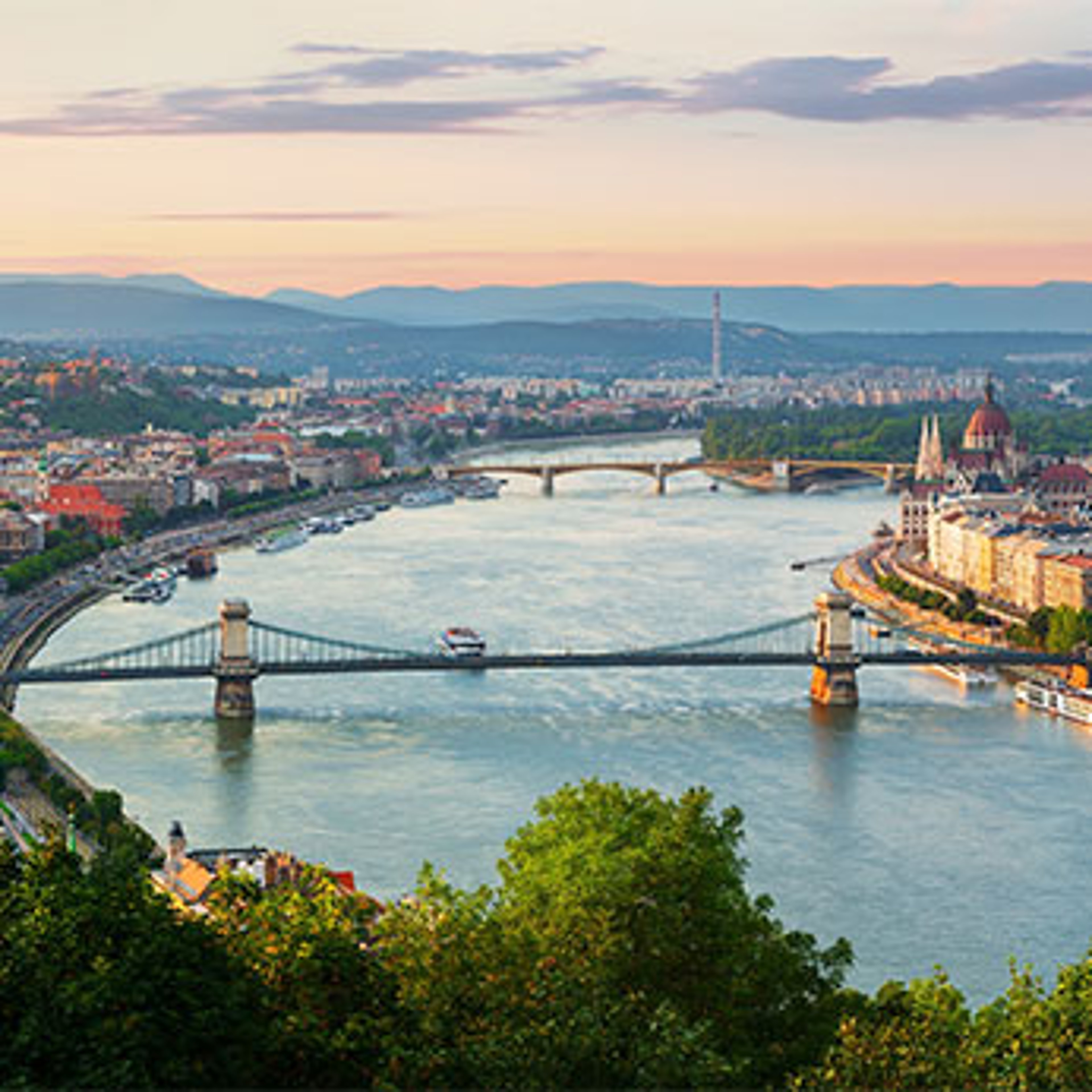 Budapest skyline