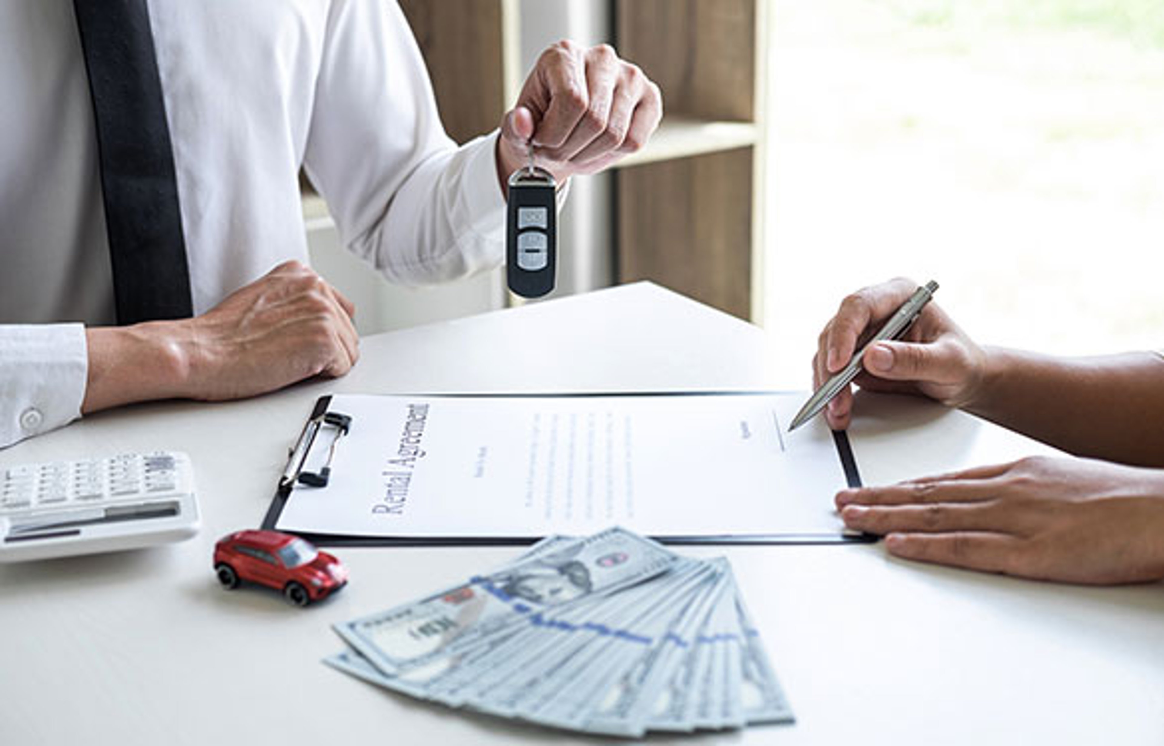 Rental car scams