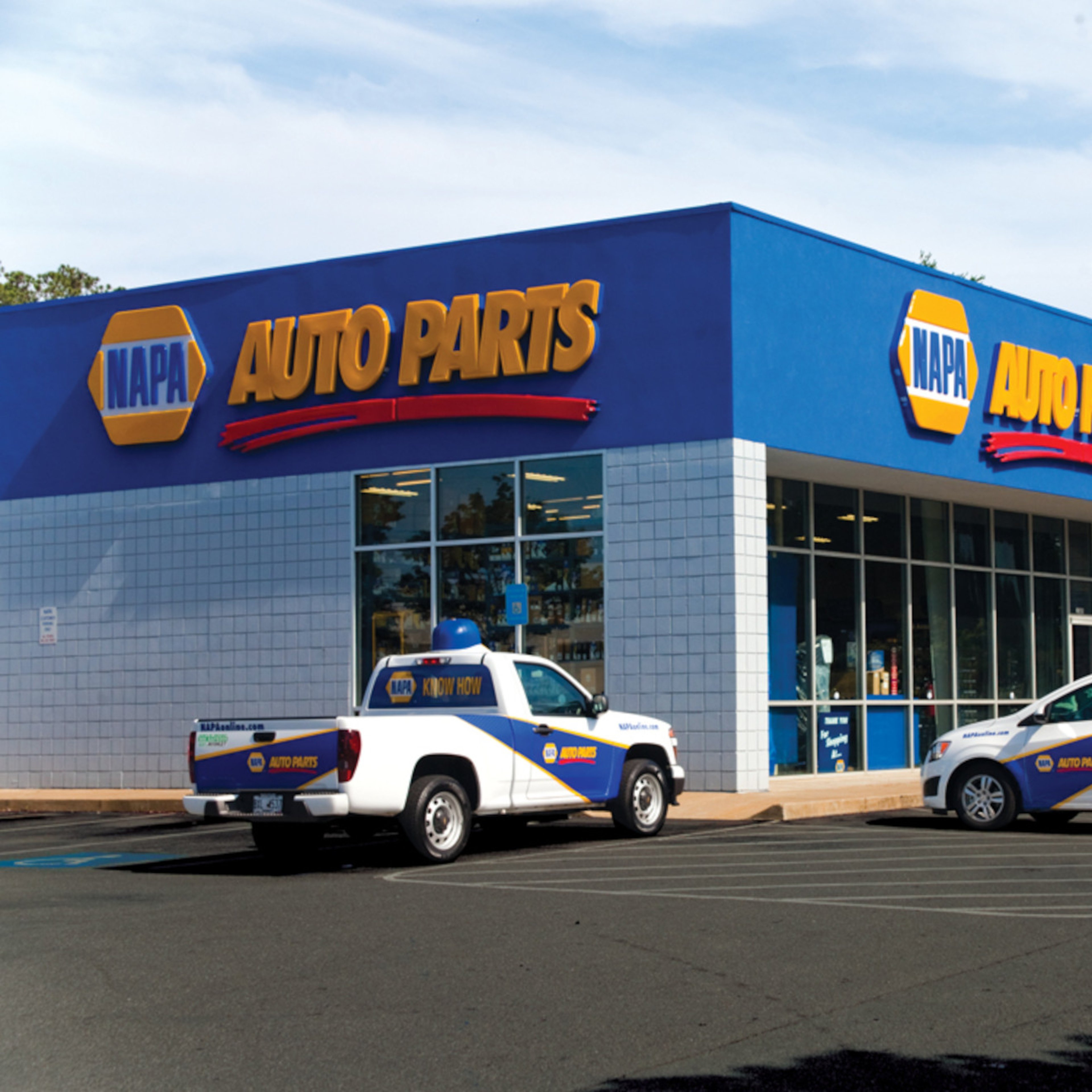 NAPA Auto Parts storefront