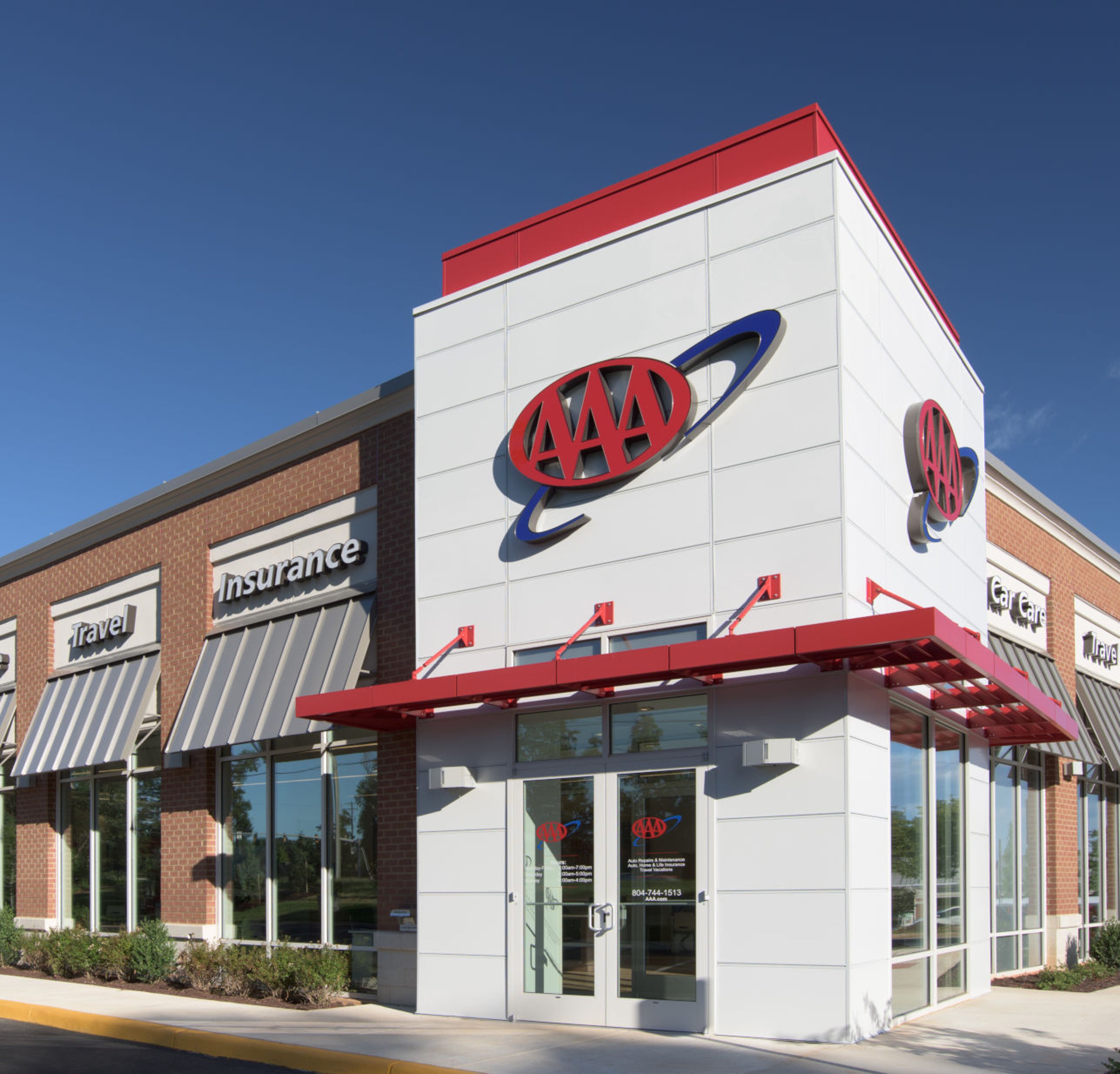 Retail exterior image of AAA Midlothian Store in Richmond, Virginia